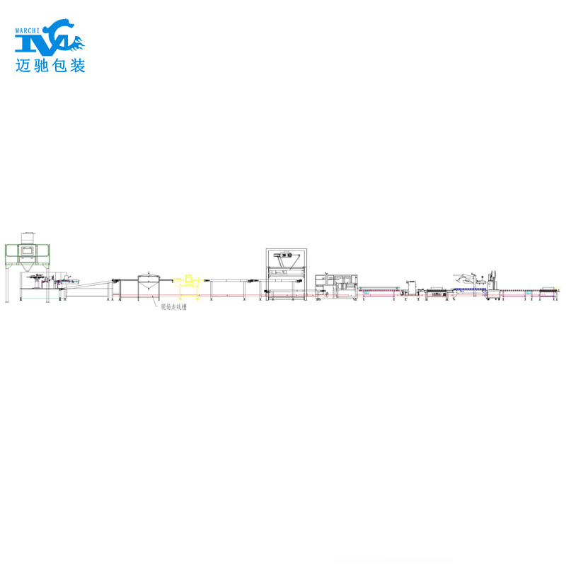 膨化食品包装机流水线设备