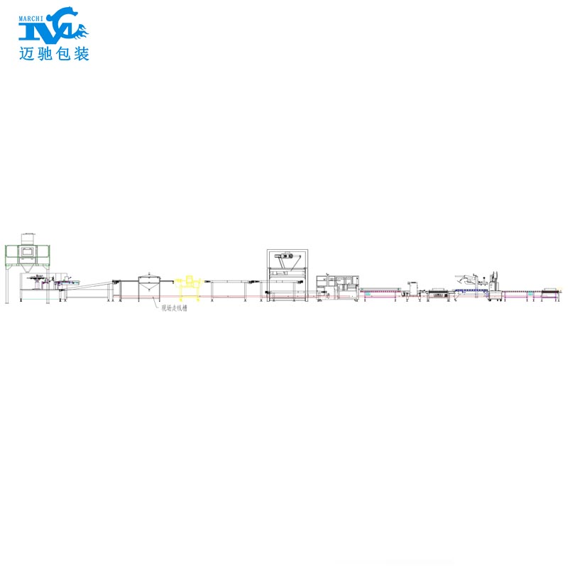 冲饮粉料包装流水线设备
